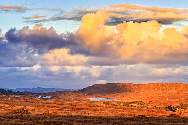 Autumn dusk in Donegal - West of Ireland