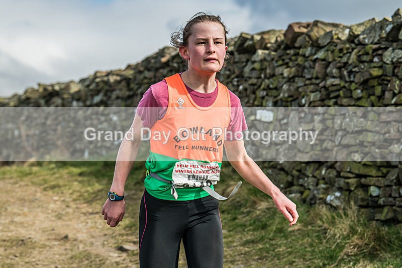 Helm Hill -147 - Kendal Winter League Helm Hill Fell Races (Under 13/15/17 & Seniors) Sunday 16th March 2025