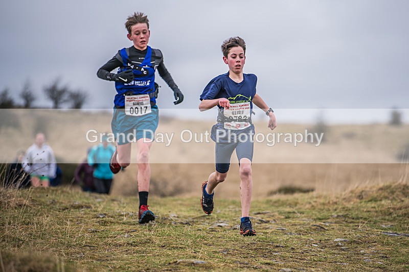 Cunswick U15  U17-103 - Kendal Winter League Cunswick Scar Junior Under 15 & 17 Fell Races Sunday 26th January 2025