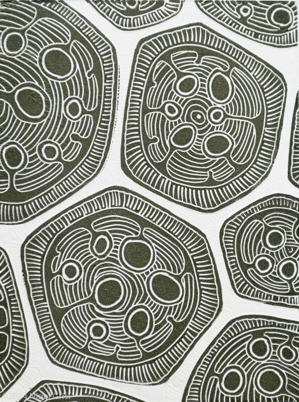  - Linocut