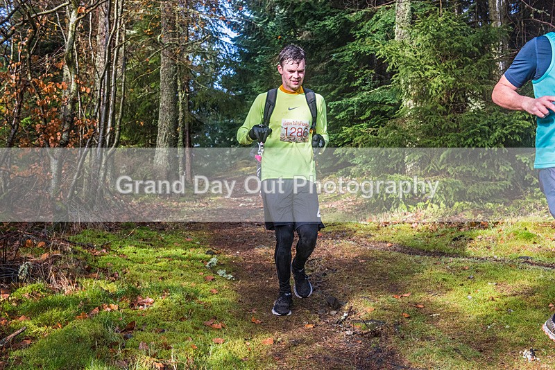 Glentress-1400 - High Terrain Events Glentress Winter Trail half Marathon & 10K Trail Run Saturday 19th November 2022