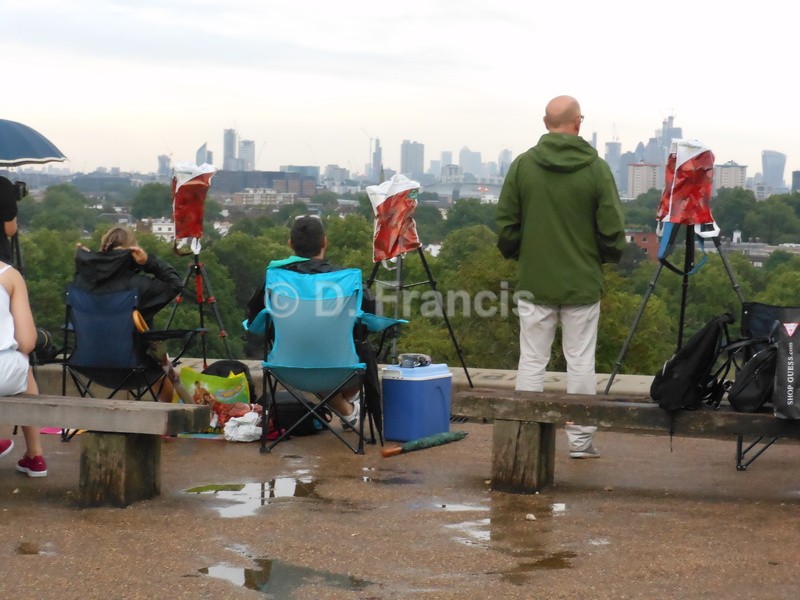 Waiting For Skies To Clear - Lunar Eclipse, Primrose Hill