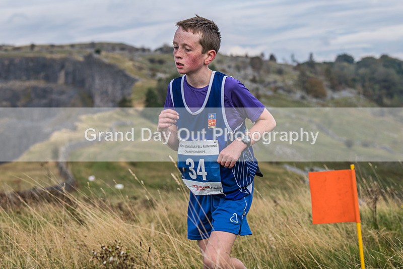 Year 7-174 - The English Schools Fell Running Championship Giggleswick Year 7 Sunday 6th October 2024