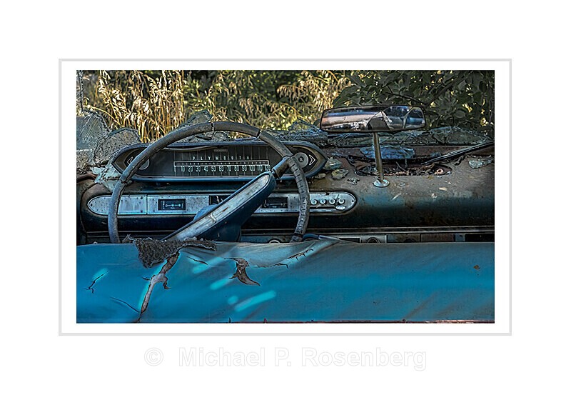 Cracked Rear View Mirror - HOME ON THE PRARIE
