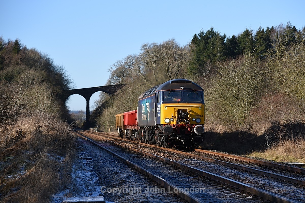 JL - 20.1.23 57304 6K05 Carlisle - Crewe, Newbiggin - Newbiggin