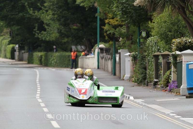 Dave Molyneux & Patrick Farrance - Sure Sidecar Race 2