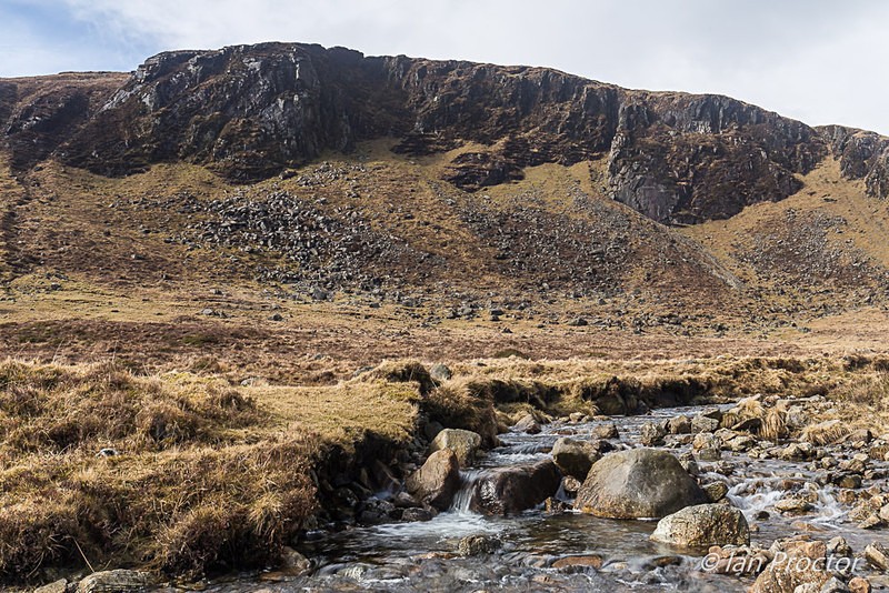 East Face of Pigeon Rock Mountain - Mourne Mountains