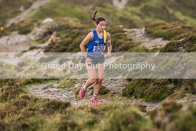 Uphill Only-304 - British Athletics Off Road Running Championships Senior Uphill Only Trial - Skiddaw Friday 15th Augu