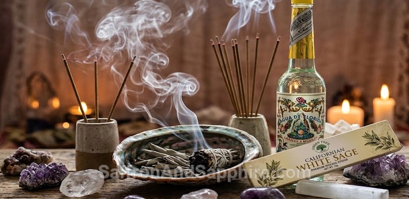 Sage Smudges and Incense Sticks