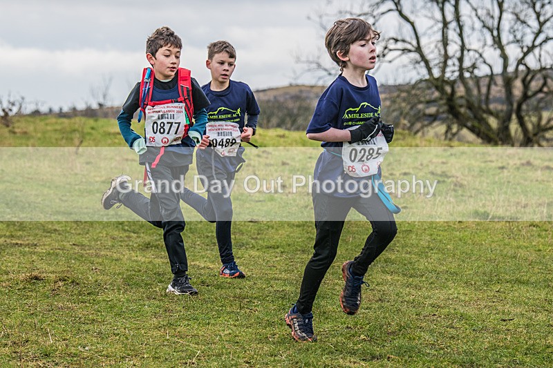 Cunswick U13-50 - Kendal Winter League Cunswick Scar Junior Under 13 Fell Race Sunday 26th January 2025
