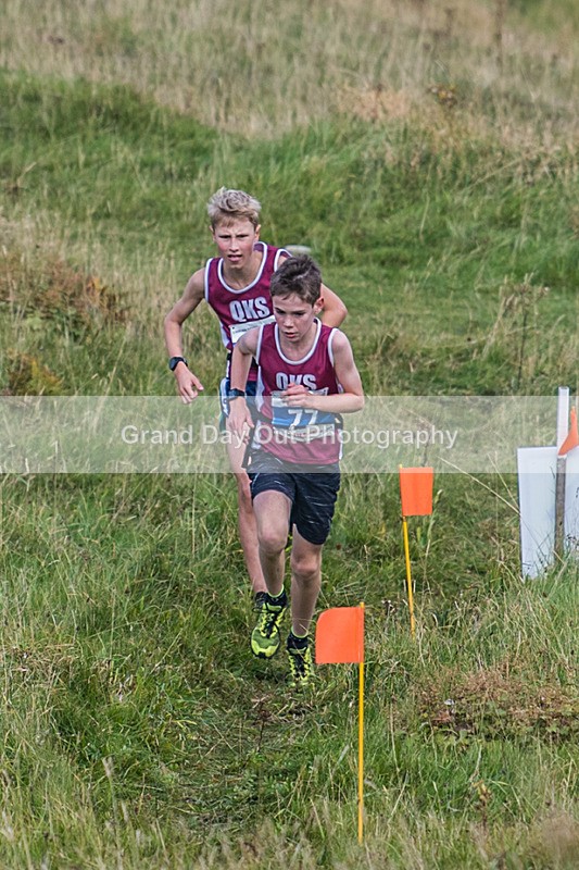 Year 7-18 - The English Schools Fell Running Championship Giggleswick Year 7 Sunday 6th October 2024