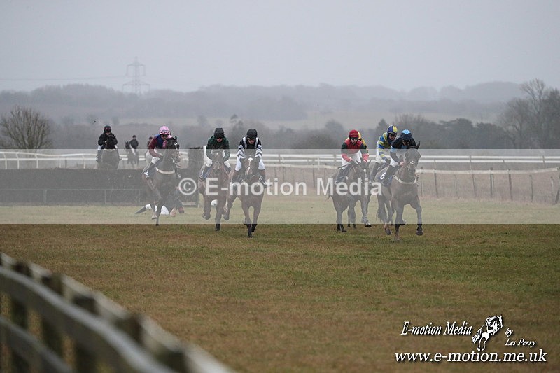 PtP 260125 253 - Cocklebarrow Point-to-Point racing with the Heythrop Hunt 26/01/25