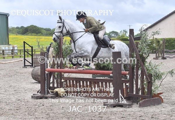 JAC_1037 - CLASS 7 BHS Scotland Riding Club Style Jumping (0.85m)