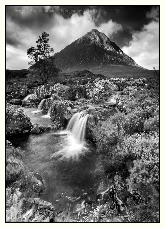Buachaille Etive Mor - Glencoe BW - Black & White