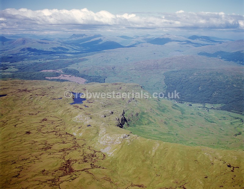 A00348A Glen Aray from Cruach Mhor A819 - Lochs, glens and rivers