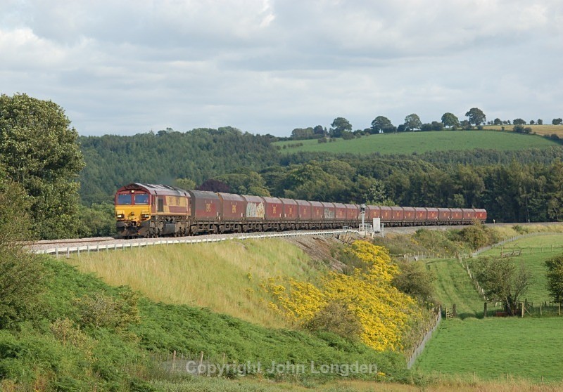 5.8.11 66034 4S93 Milford - New Cumnock, Lazonby - Eden Lacy House