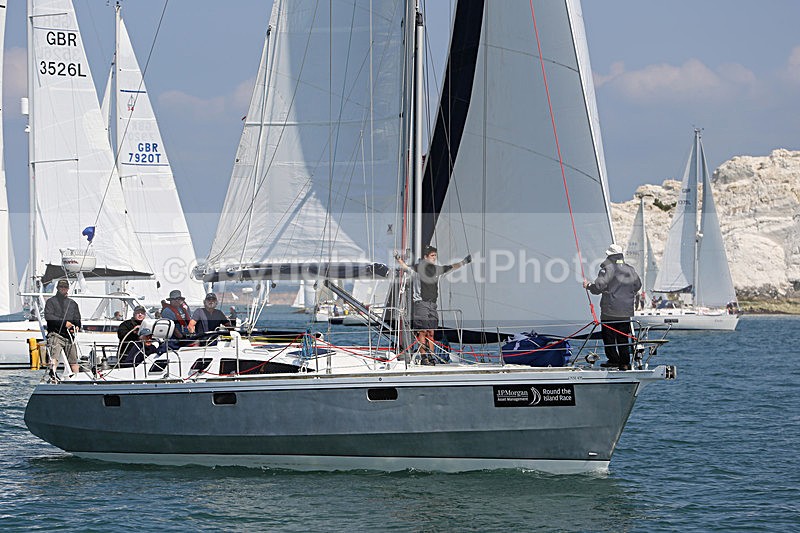 140621 KNOTIDE GBR1443L IMG_7099 - ROUND THE ISLAND - 21st June 2014