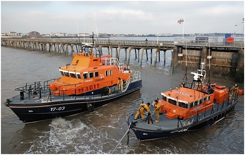 Departing Pair - Lifeboats