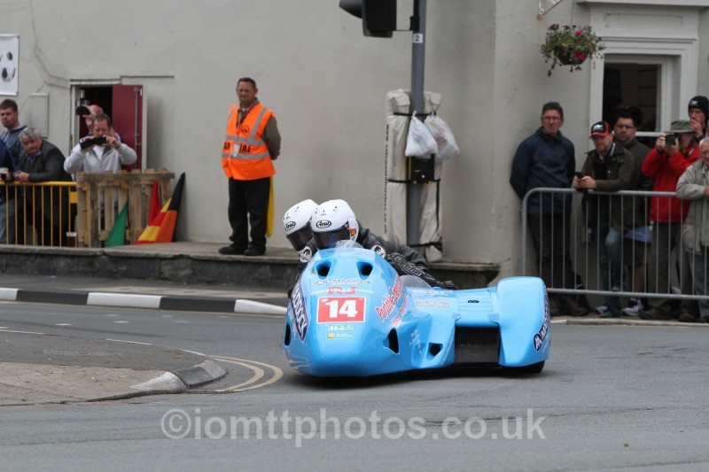 Robert Handcock & Basil Bevan - Sure Sidecar Race 2