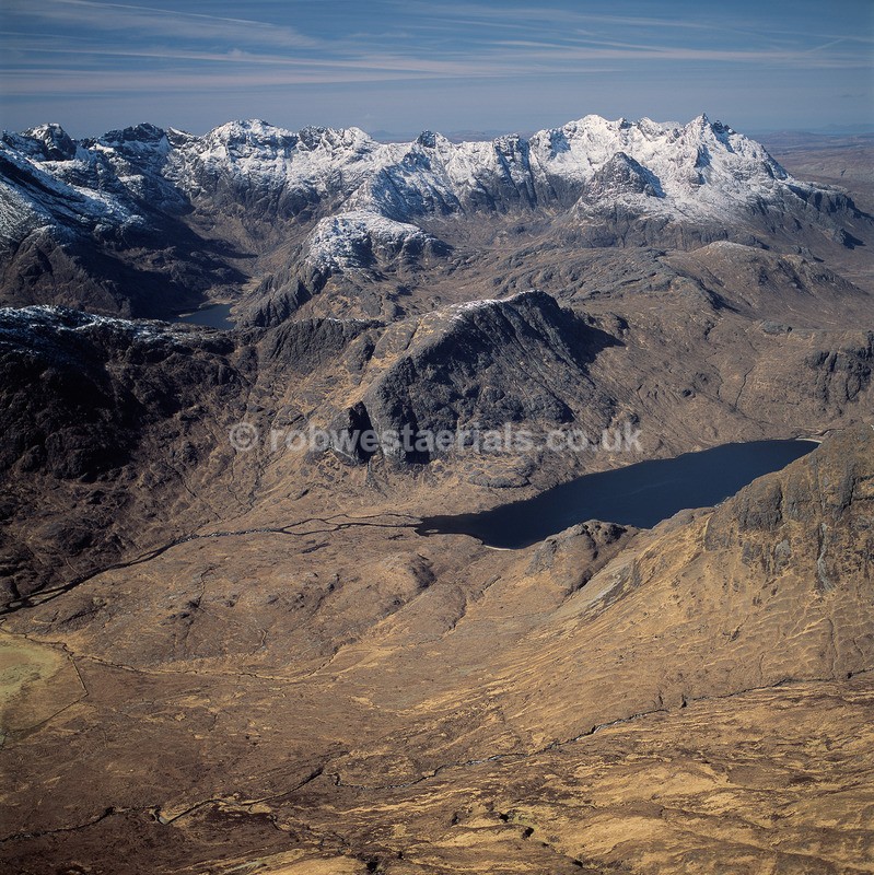 A00722C Cuillin Hills on Skye - Mountains, hills and moors