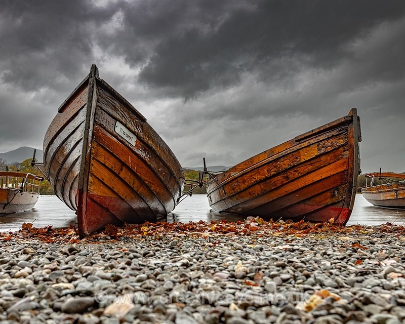 No.0048. Derwent Rowing Boats, - Landscape