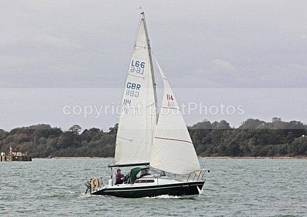 091004 FRANTIC GBR114 IMG_0995 - Sailboats - monohull