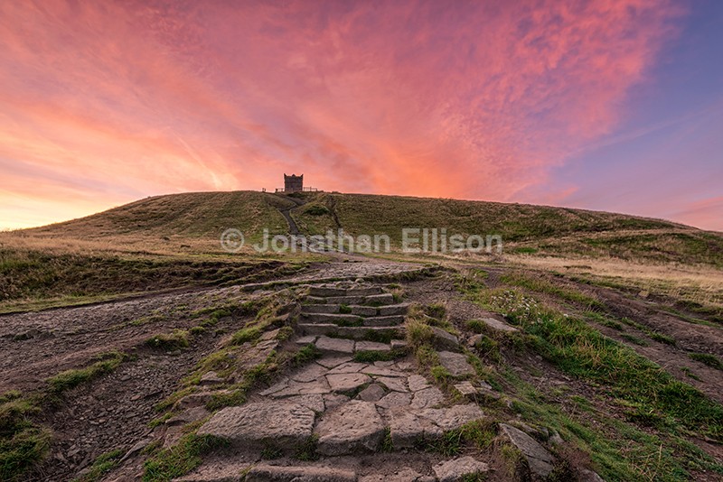 Rivington Pike Sunrise - Rivington And Surrounding Areas