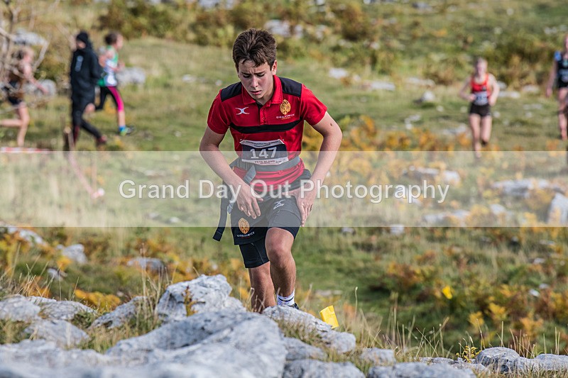 ESFRC Year 8-9-226 - English Schools Fell Running Championships Year 8-9 Giggleswick Saturday 1st October 2022