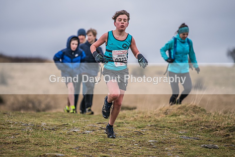Cunswick U15  U17-112 - Kendal Winter League Cunswick Scar Junior Under 15 & 17 Fell Races Sunday 26th January 2025