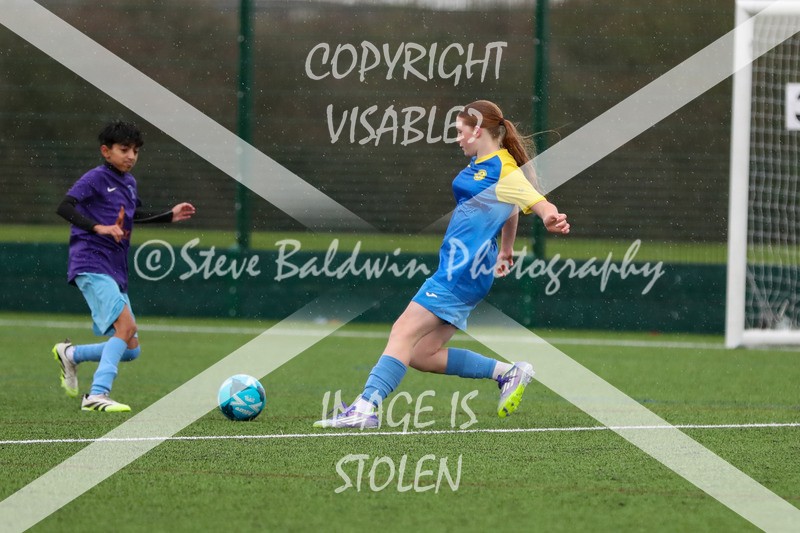 1DX20952 - 2026-02-15 FC Abbey Meads U13 Purple V Royal Wootton Bassett Town Youth U13 Yellow