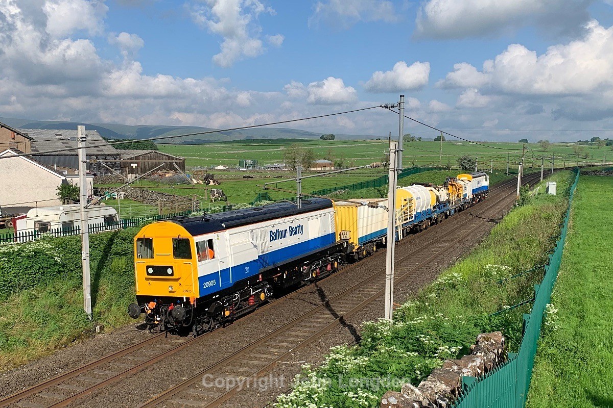 JL - 25.5.24 20905 & 20901 6J09 Oxenholme - Shap Harrisons, Shap N - Latest shots
