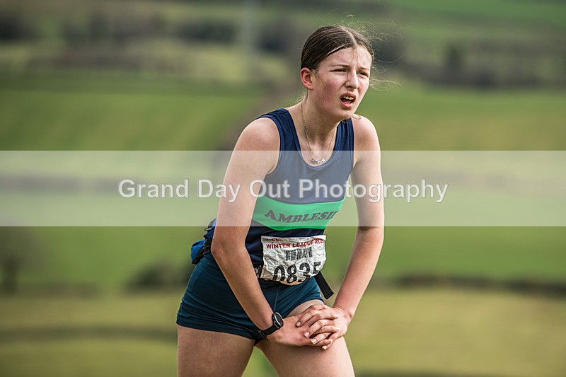 Helm Hill -327 - Kendal Winter League Helm Hill Fell Races (Under 13/15/17 & Seniors) Sunday 16th March 2025