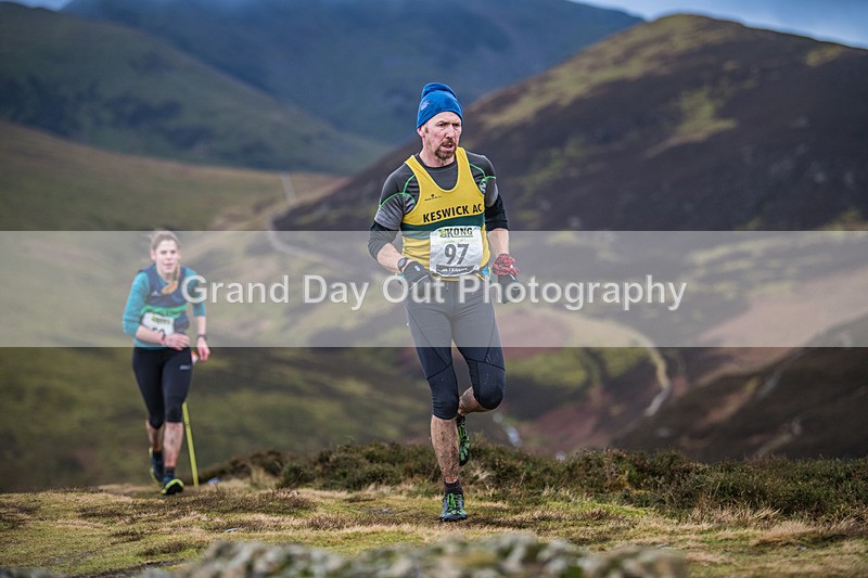 SOB -212 - Kong Running S.O.B.Fell Race Saturday 14th January 2023