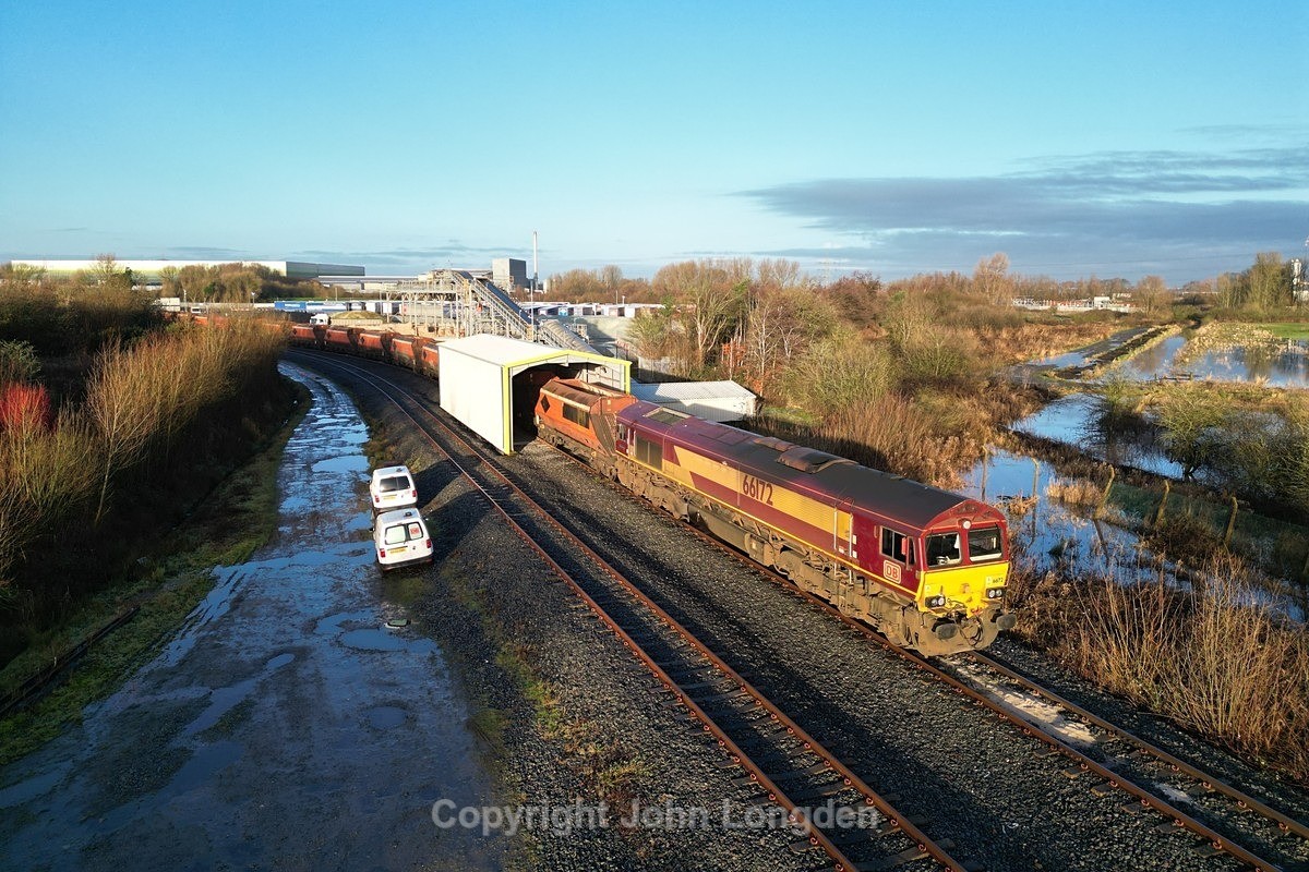 JL - 4.1.24 66172 6M63 Tilbury - Ince & Elton Encirc, Encirc Works - Elsewhere on the network