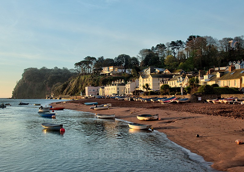 TS90 - Shaldon Beach - Greetings Cards Teignmouth and Shaldon