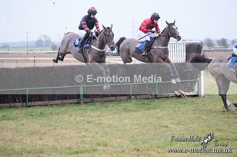 PtP 260125 42 - Cocklebarrow Point-to-Point racing with the Heythrop Hunt 26/01/25