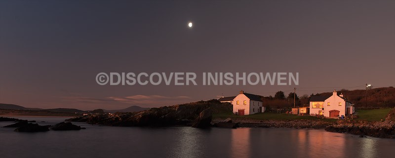 Night at Bunagee - Inishowen-Pano