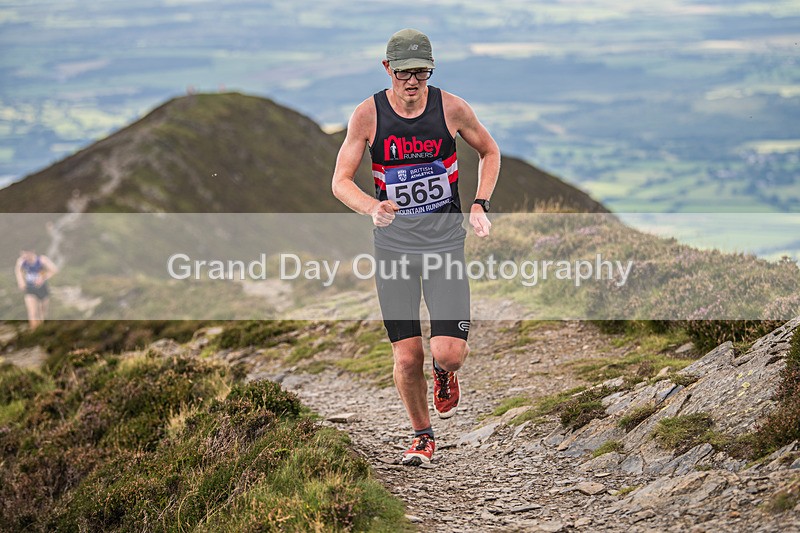 Uphill Only-129 - British Athletics Off Road Running Championships Senior Uphill Only Trial - Skiddaw Friday 15th Augu