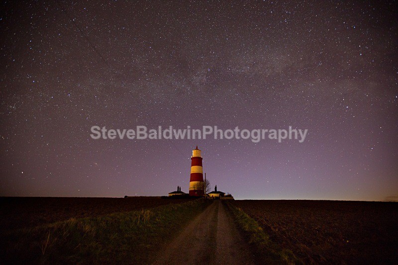 Milky Way over Happisburgh Lighthouse:40H - Heaven: British Isles
