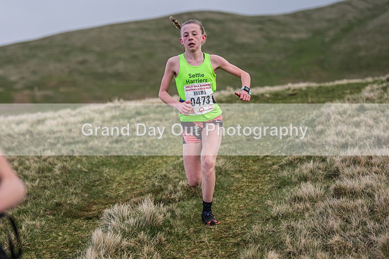 Arant Haw Juniors-153 - Kendal Winter League Arant Haw (Junior Races) Sunday 14th April 2024