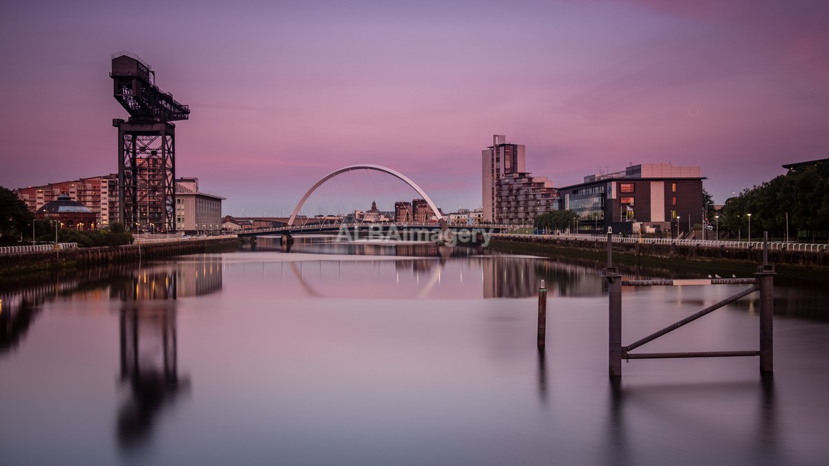 Clydeside Sunset - My Glasgow