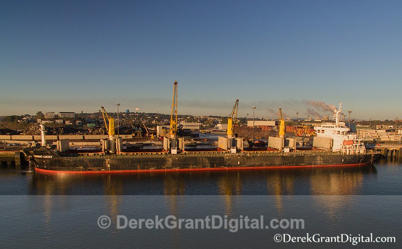 Orient Lucky Bulk Carrier Nathan Carman Port of Saint John Canada - Boats