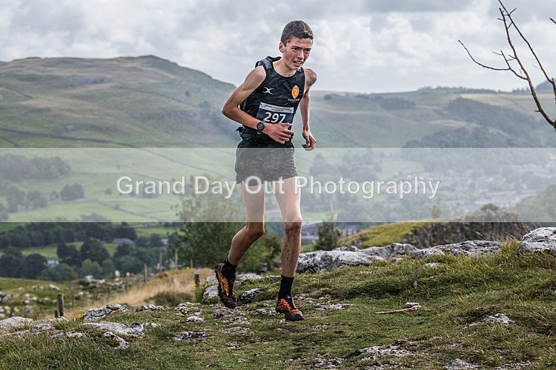 ESFRC Year 10-11-8 - English Schools Fell Running Championships Year 10-11 Giggleswick Saturday 1st October 2022