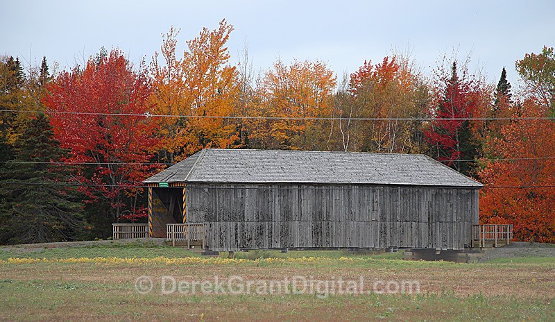 Turtle Creek #4 Covered Bridge Peter Jonah - Covered Bridges of New Brunswick