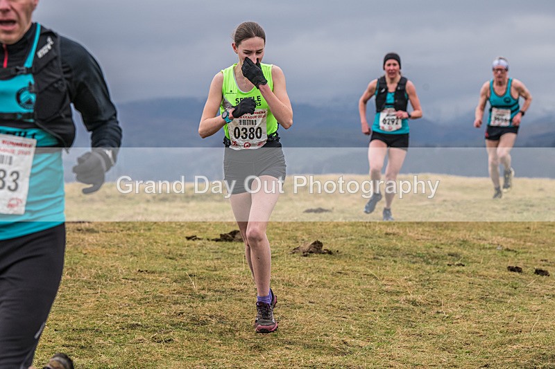 Cunswick -97 - Kendal Winter League Cunswick Scar Senior Fell Race Sunday 26th January 2025