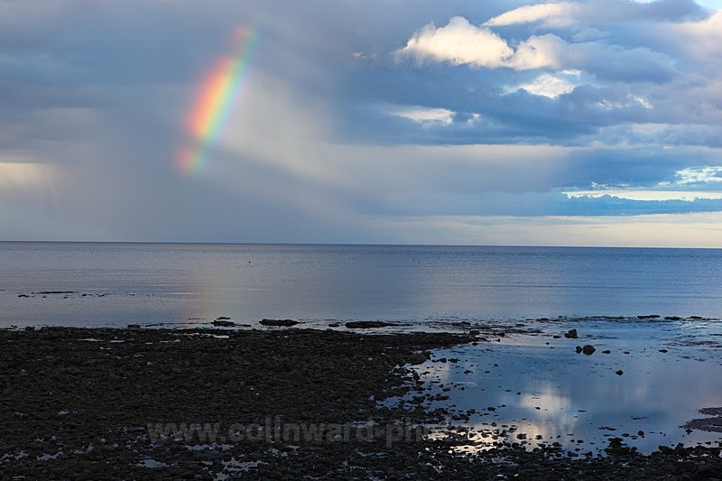 Partial Rainbow, Cresswell, Northumberland   ref  0023 - Northumberland