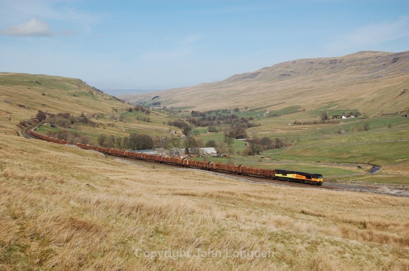 7.4.11 66845 6J37 Carlisle - Chirk Ais Gill - Ais Gill - Sunny Brow