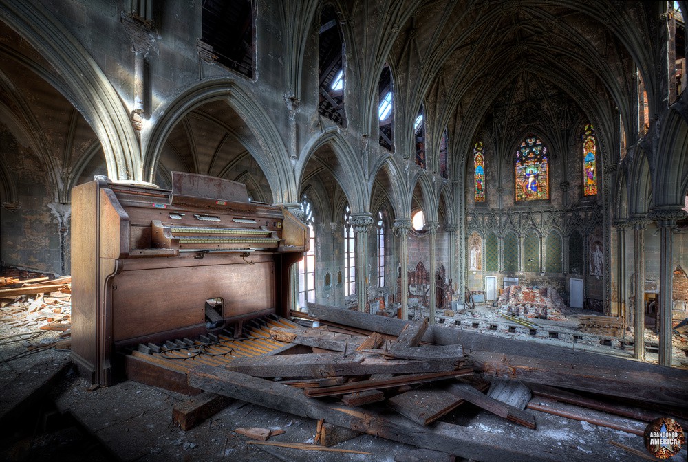 Abandoned Assumption BVM Church in Philadelphia