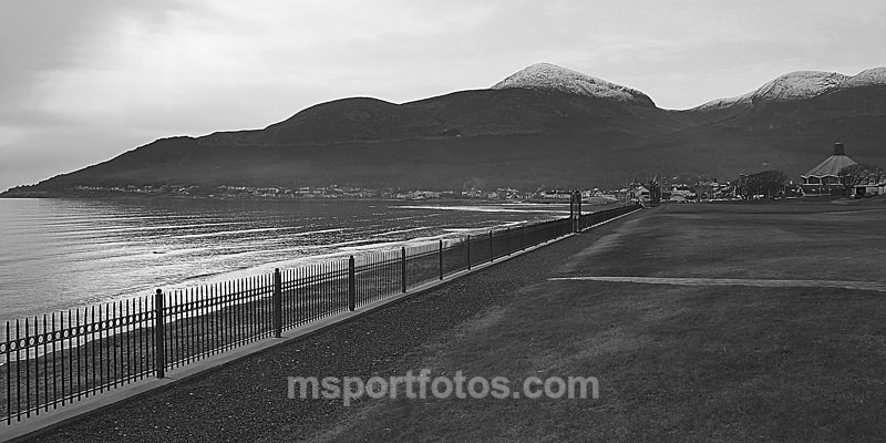 Newcastle and Donard b&w - Irelands landscapes