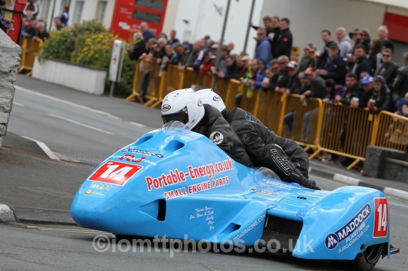 Robert Handcock & Basil Bevan - Sure Sidecar Race 2